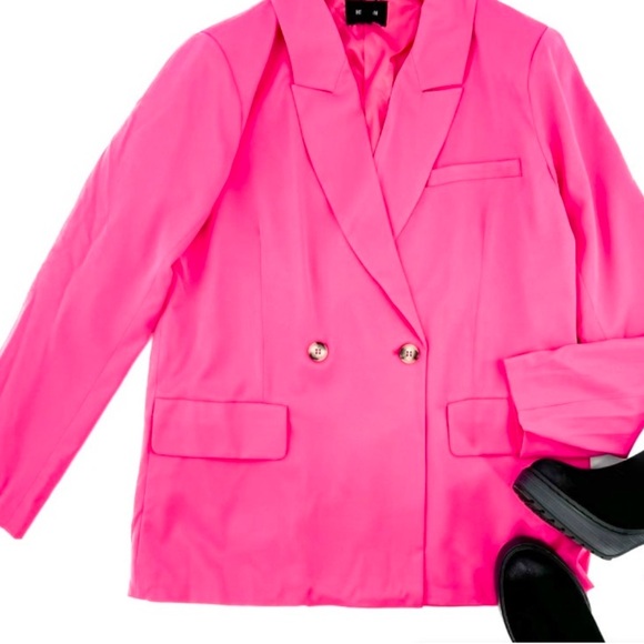 Heyson NWT Pink Blazer Jacket - Picture 16 of 16